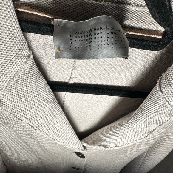 Harris Wharf London  Light Gray  Blazer - Picture 4 of 15